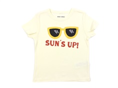 Mini Rodini offwhite t-shirt suns' up
